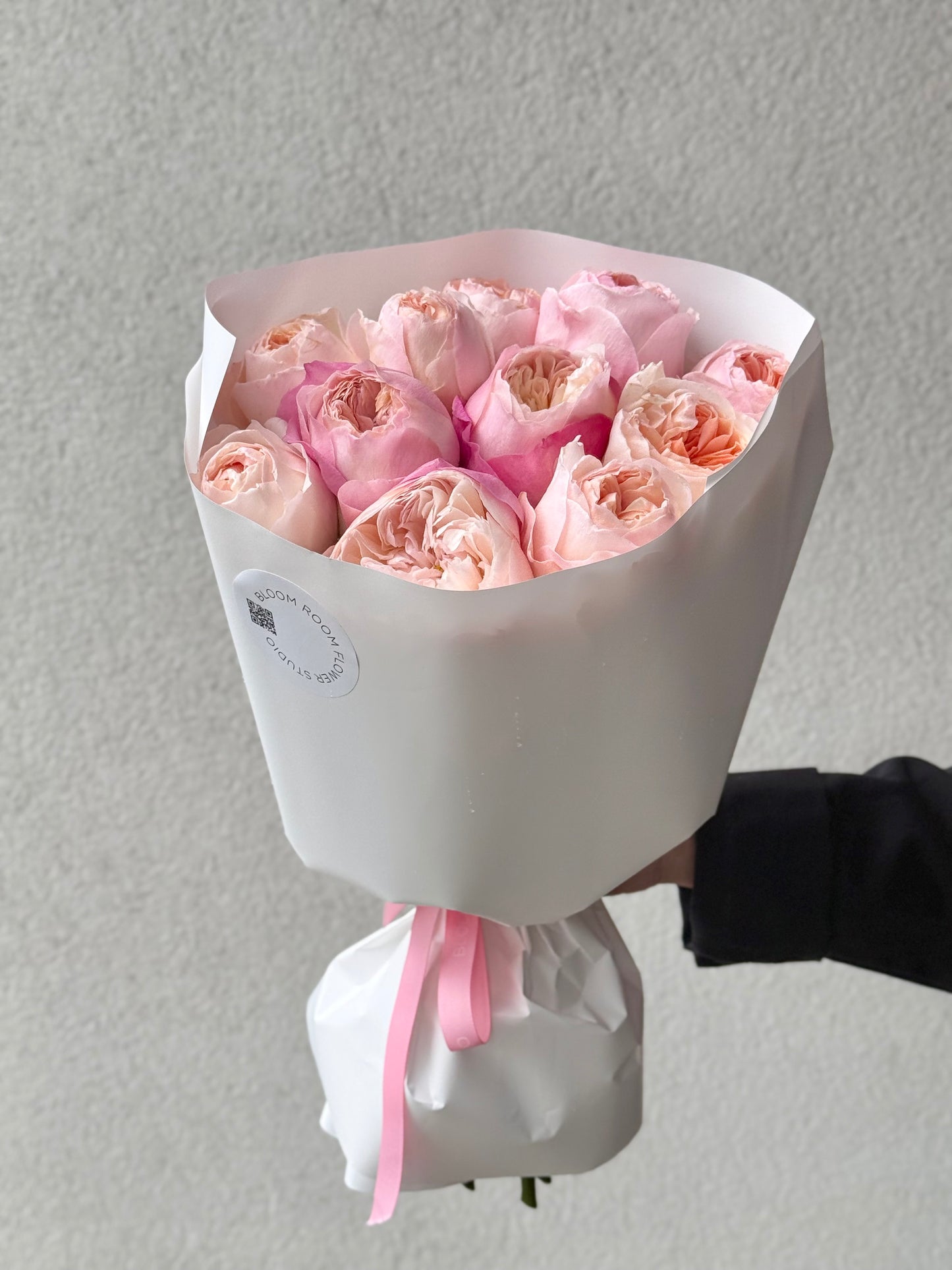 9 Pink Garden Roses