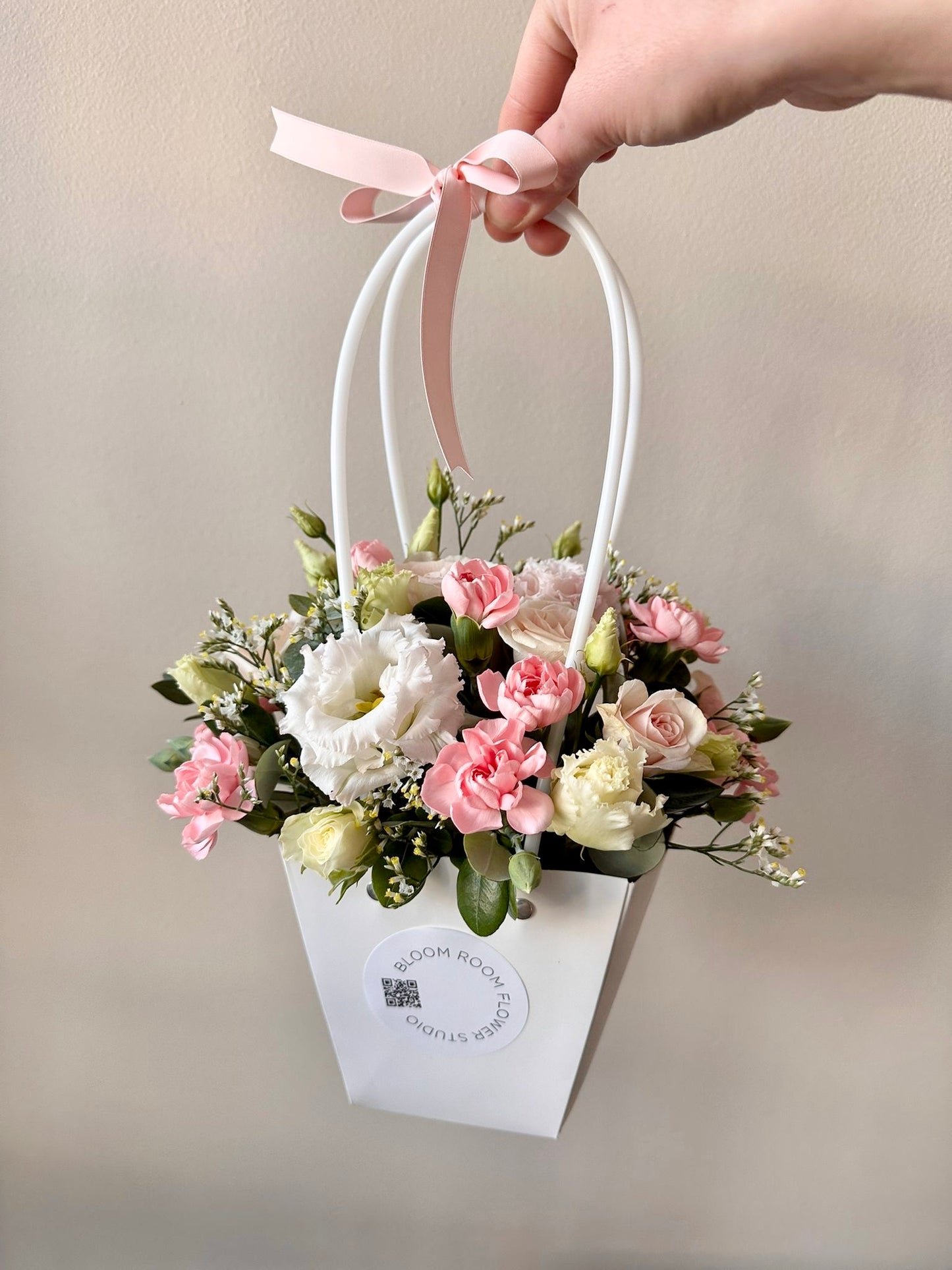 Flower Bag in pink