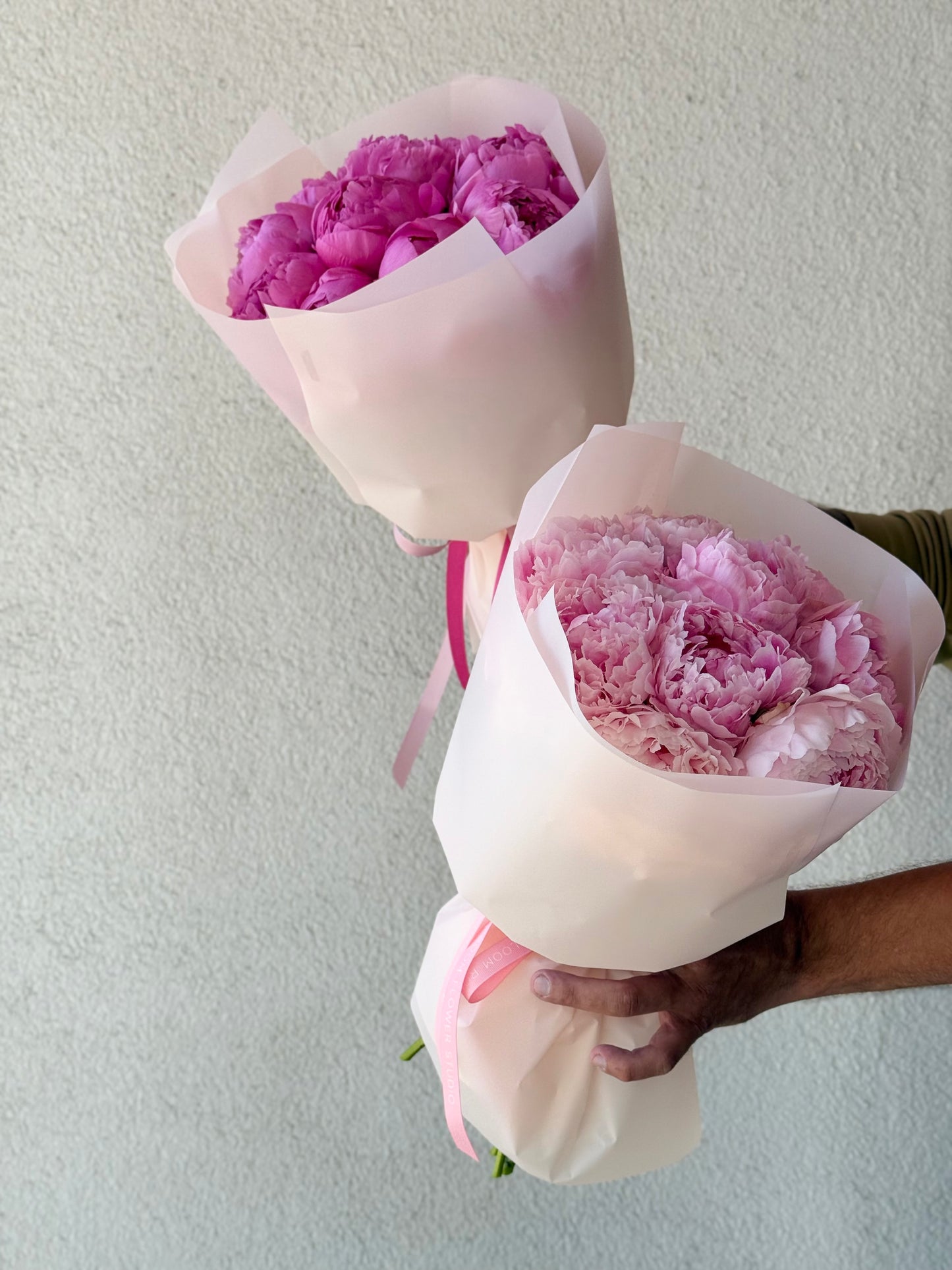 9 Pink Peonies