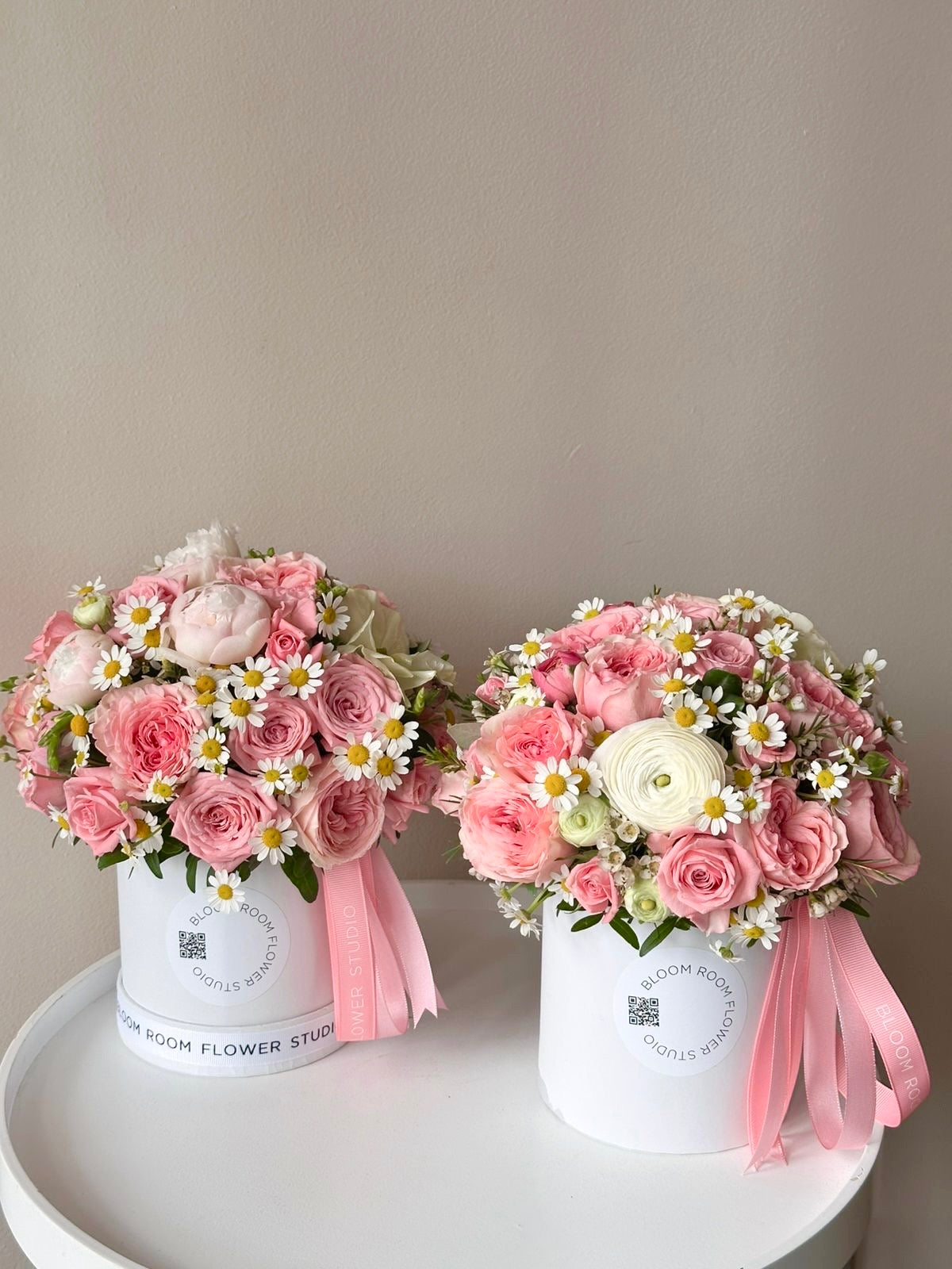 Mini Buki roosidega ja mahedate rohelistega | Мини-букеты с розами и зеленью | Mini bouquets with roses and greens