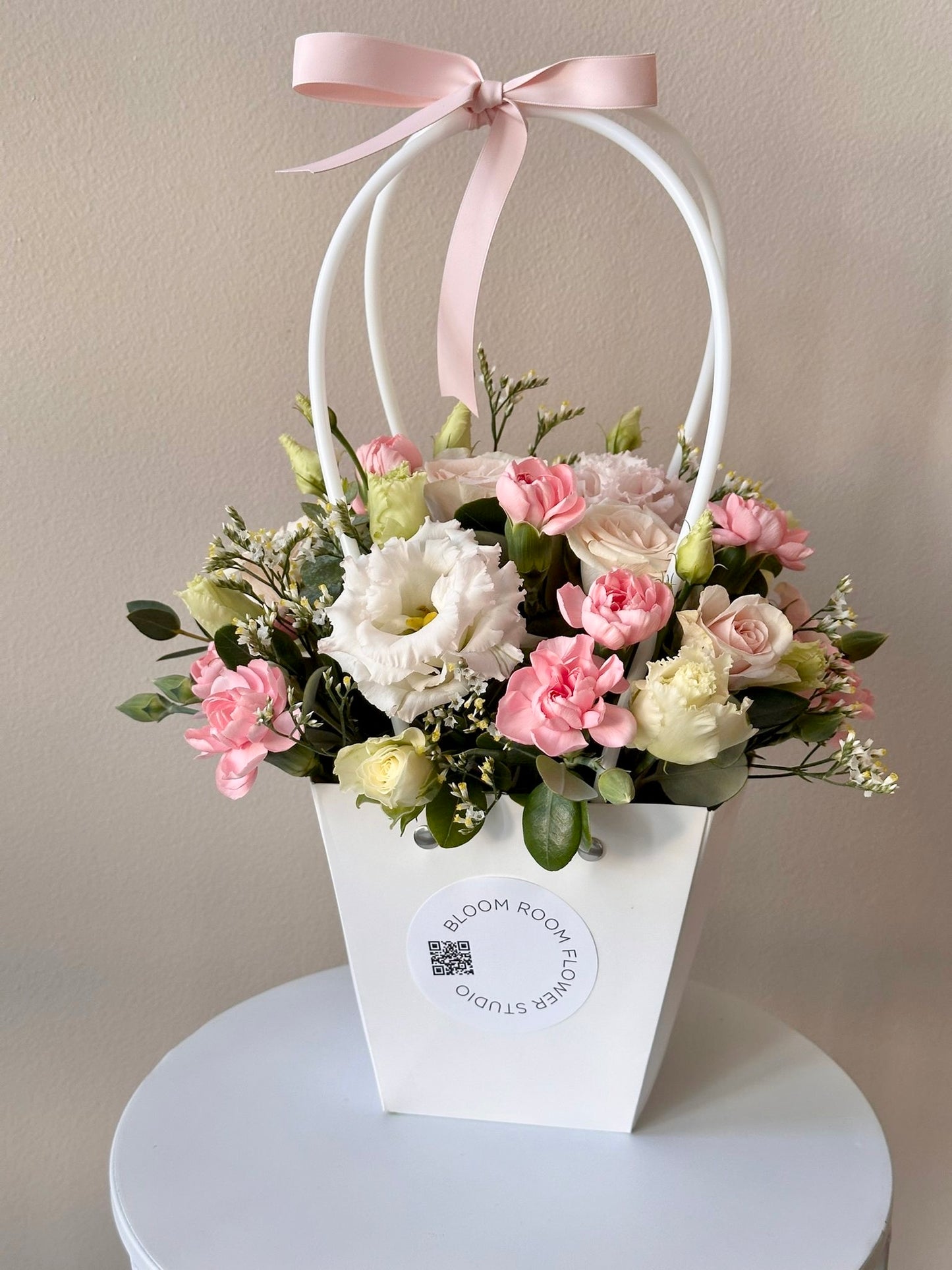 Flower Bag in pink