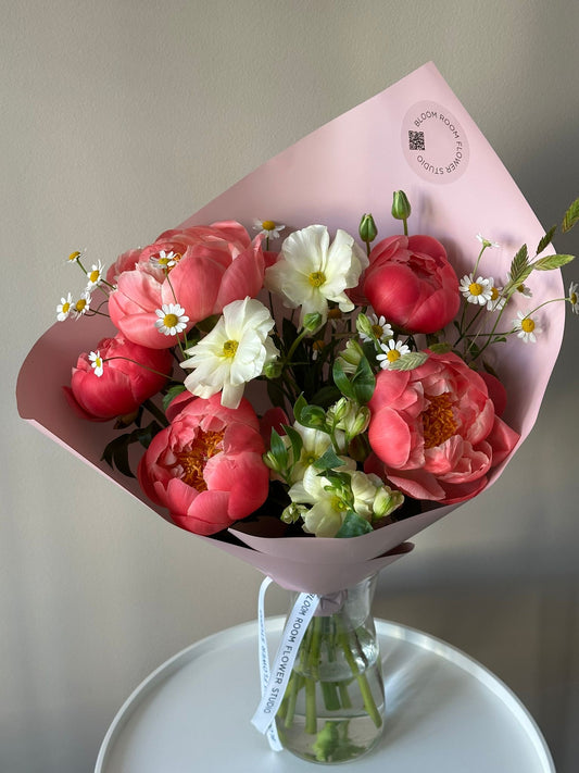 "Peony Heaven" Maxi Bouquet – BloomRoom.ee, свежие цветы в Таллине