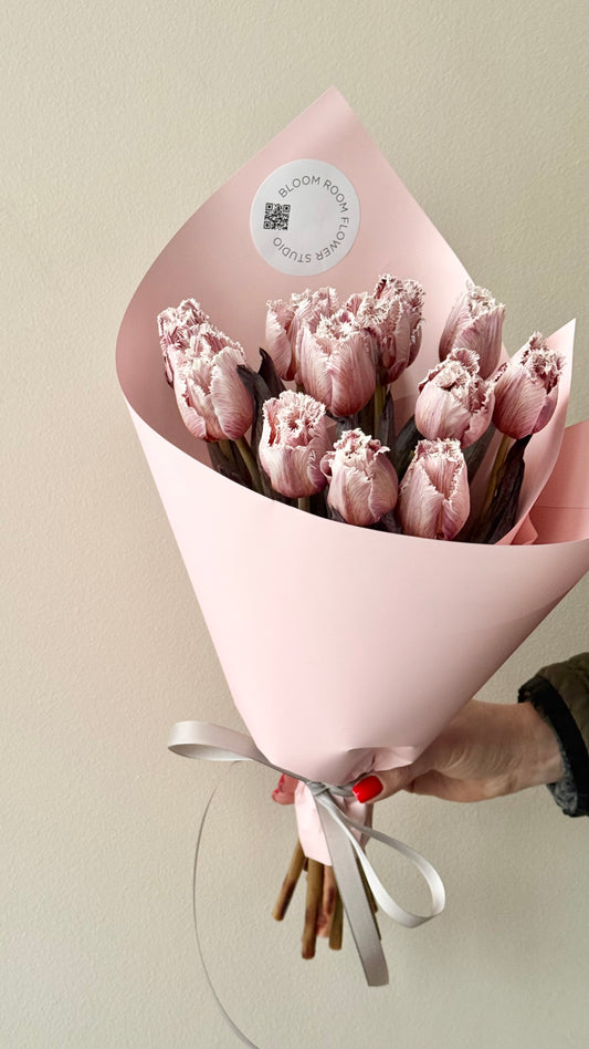 “Brownie ” Tulips – BloomRoom.ee, fresh flowers in Tallinn