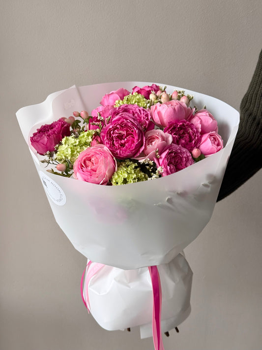 “Pink Spring” Grand Bouquet – BloomRoom.ee, värsked lilled Tallinnas