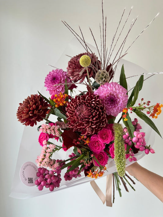 “Autumn approaching” Art Bouquet – BloomRoom.ee, värsked lilled Tallinnas