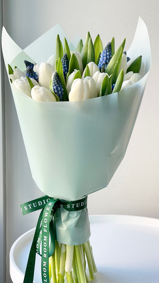 “Ice cream” midi Bouquet – BloomRoom.ee, свежие цветы в Таллине