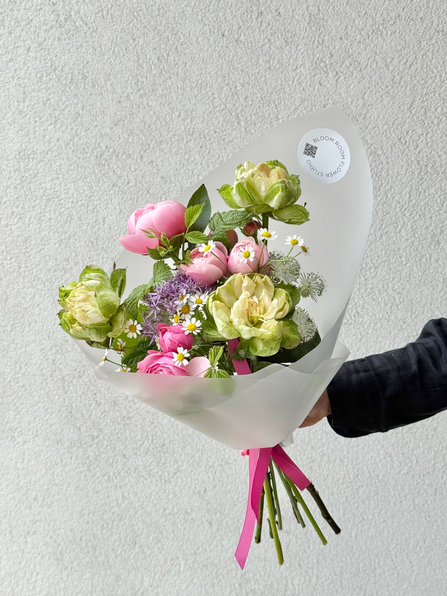 "Pink Me Up " Art Bouquet