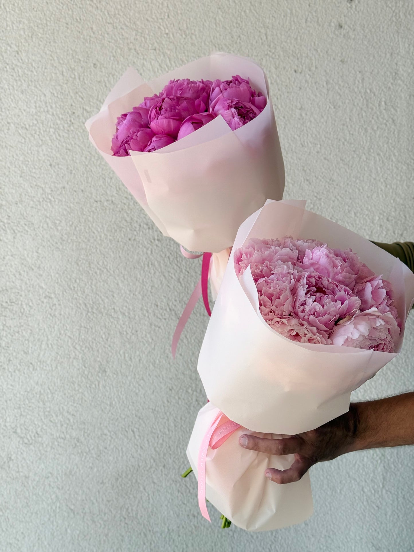 9 Pink Peonies