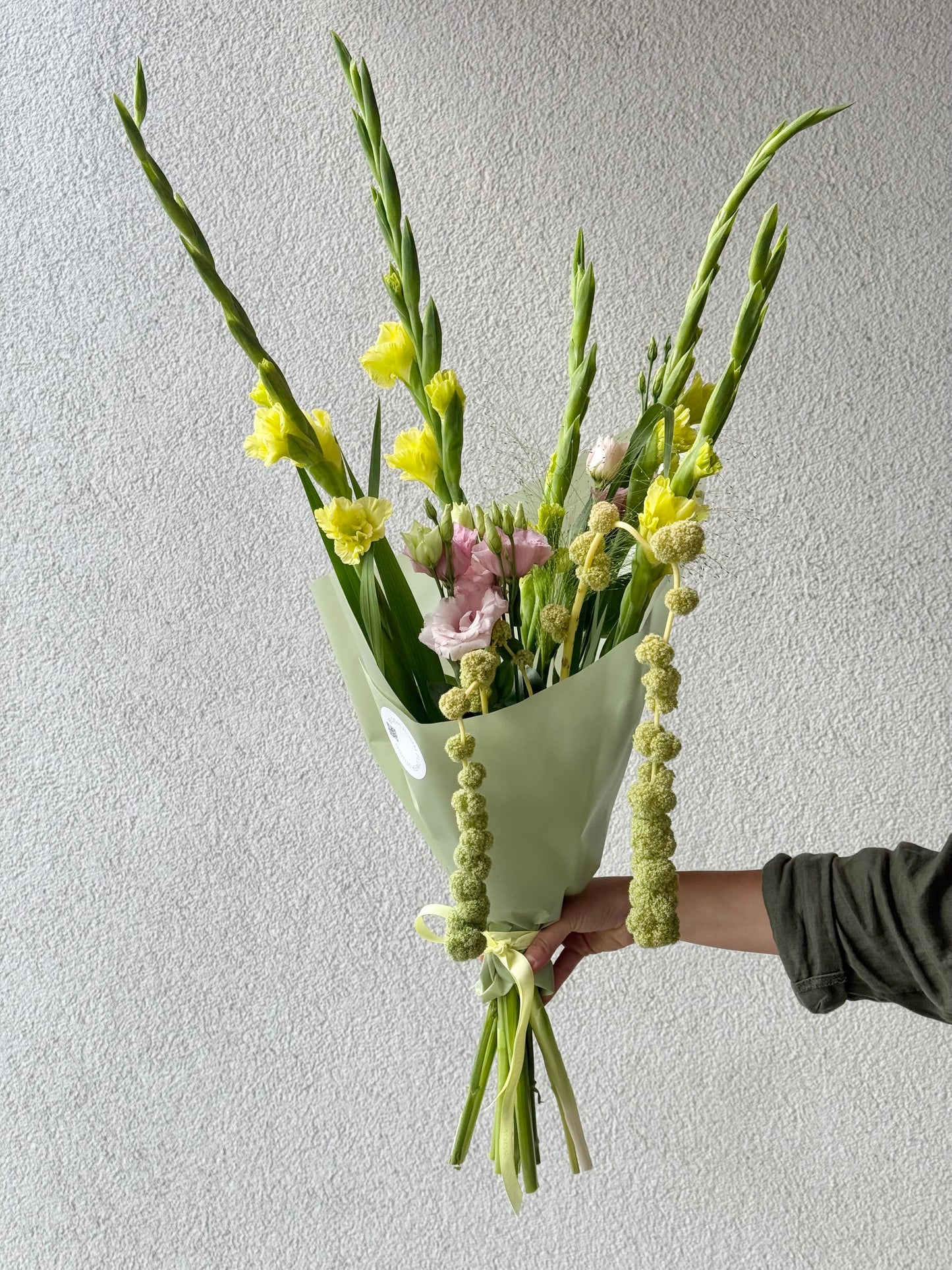 "Green Mood" Art Bouquet