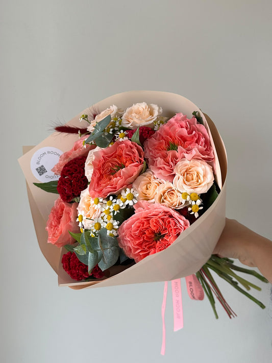 "For my charming” bouquet – BloomRoom.ee, värsked lilled Tallinnas