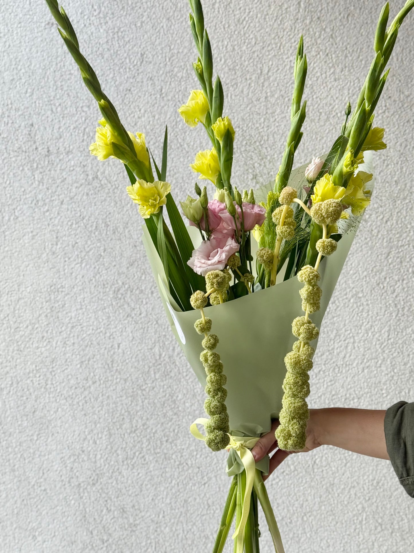"Green Mood" Art Bouquet