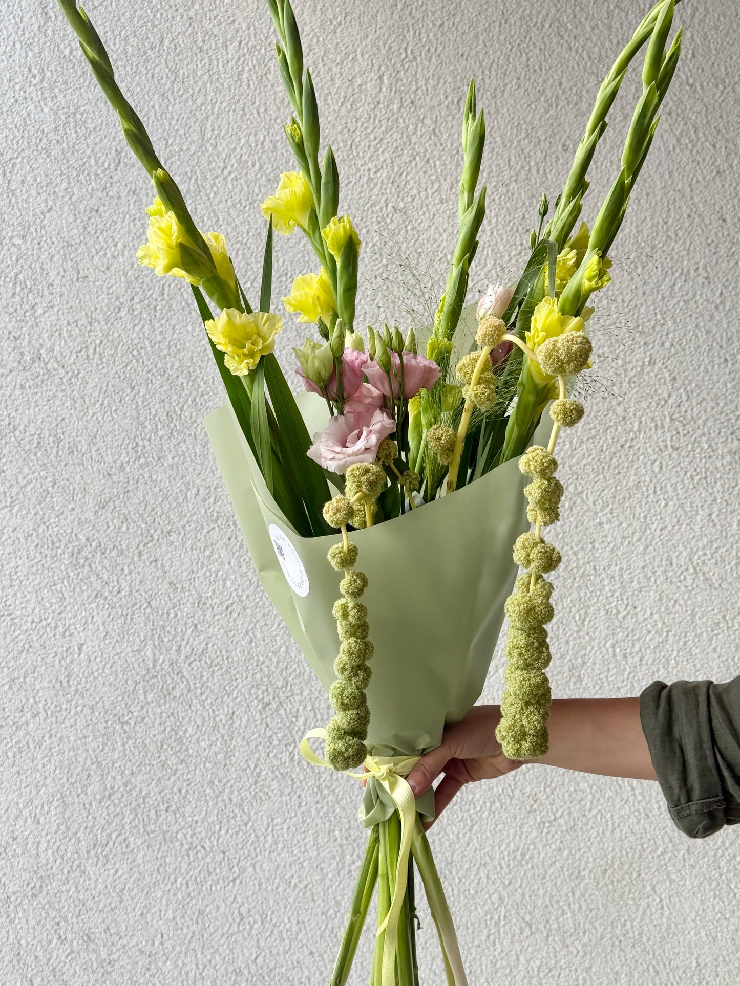 "Green Mood" Art Bouquet