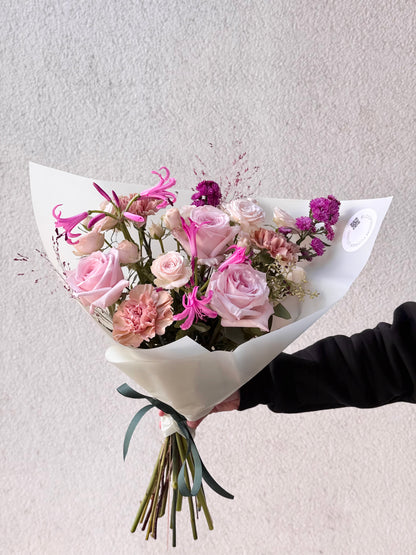 "Pink  mood" Art  Bouquet