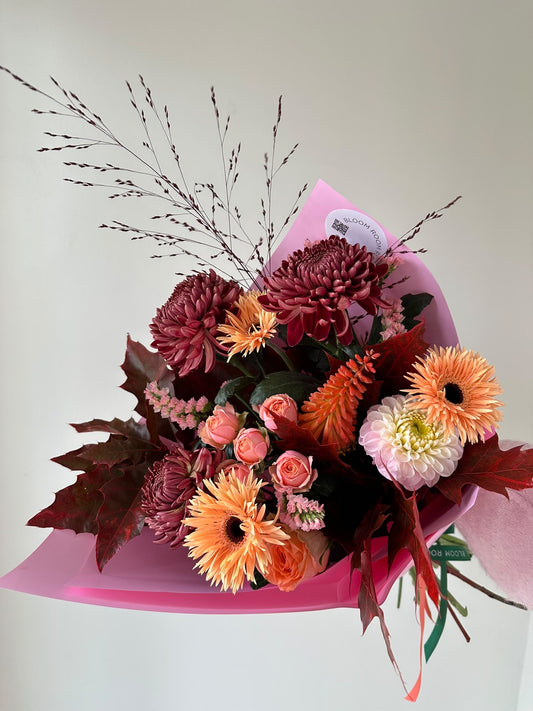 “Autumn approaching” Art Bouquet – BloomRoom.ee, värsked lilled Tallinnas
