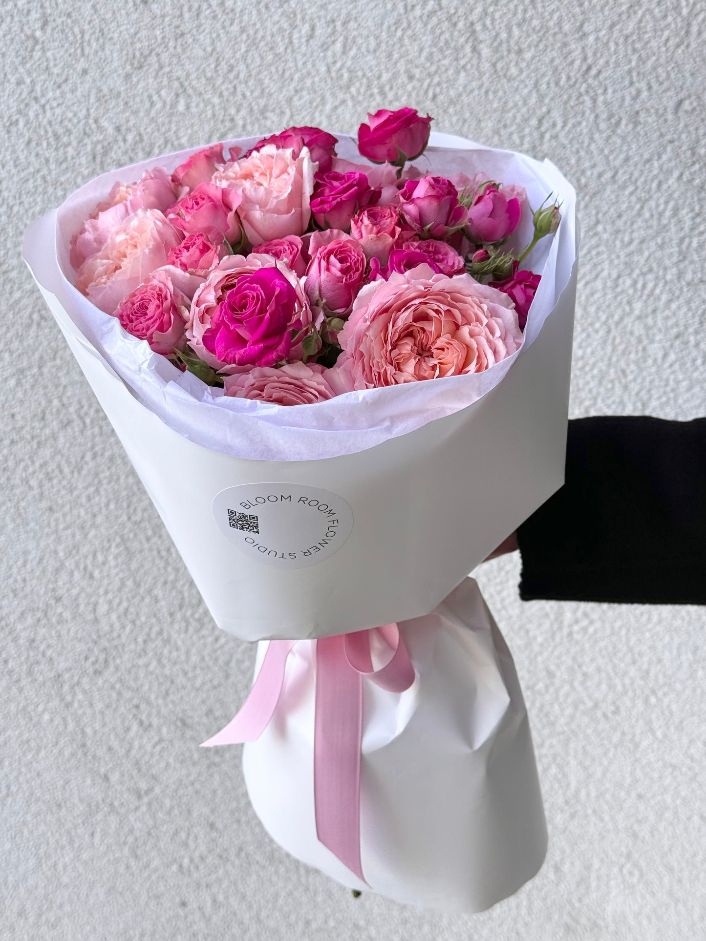 "Pink Drama"  Art Bouquet