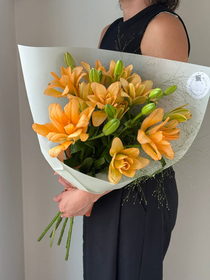 Sunset lilies