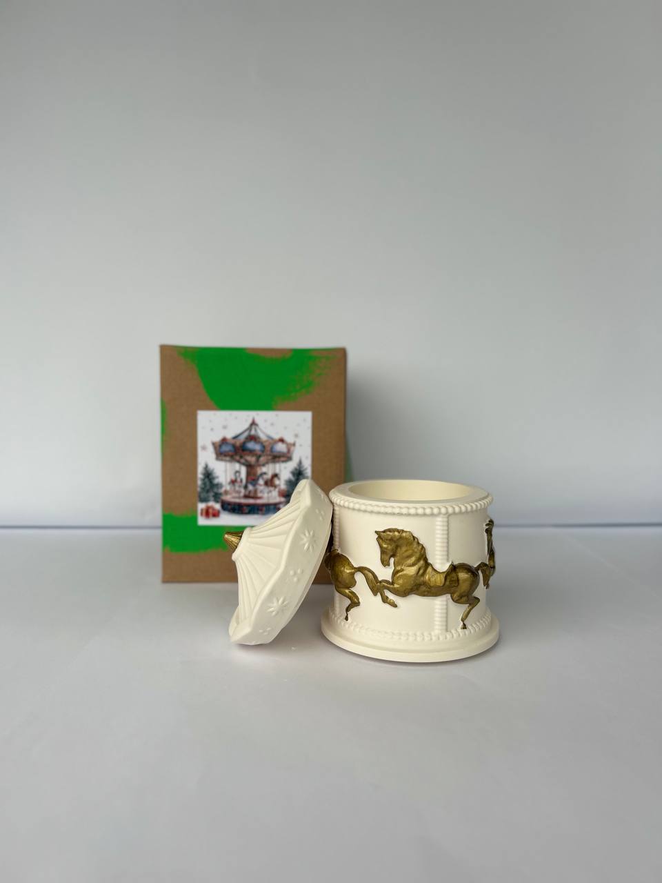 Handmade “Carousel” candles