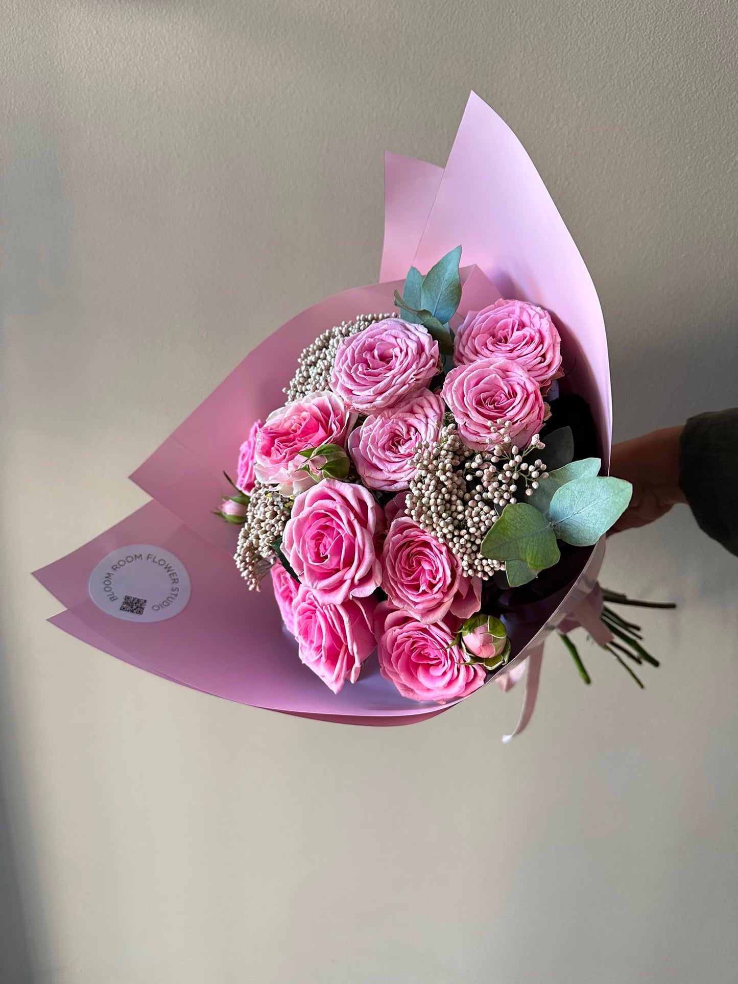 “Pink blink” Art Bouquet