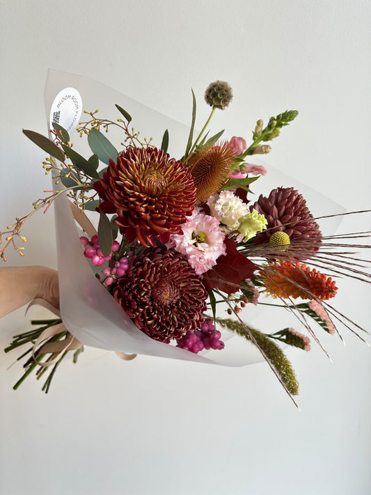 “Autumn approaching” Art Bouquet – BloomRoom.ee, värsked lilled Tallinnas