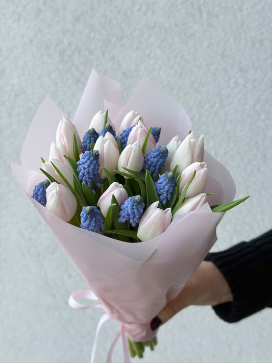 "Milkshake" Bouquet – BloomRoom.ee, värsked lilled Tallinnas