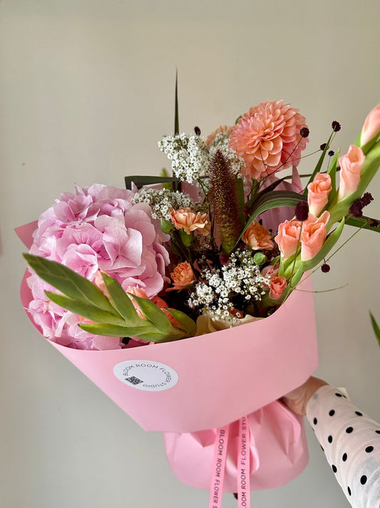 “Pink mood” Grand Bouquet – BloomRoom.ee, fresh flowers in Tallinn