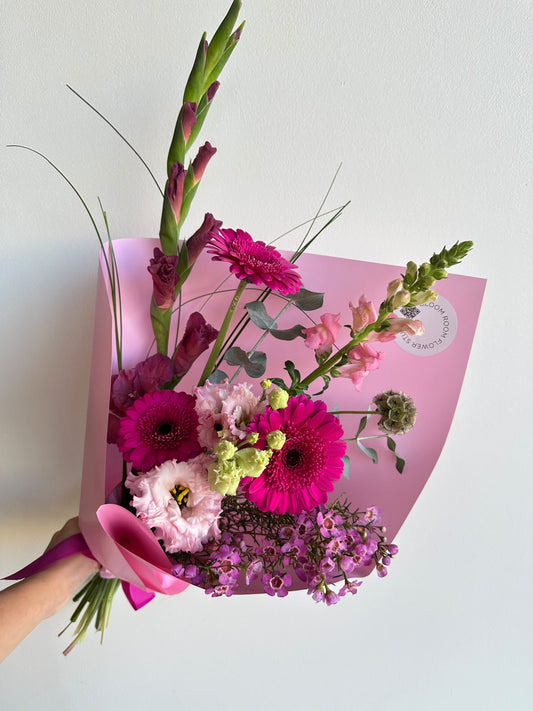 “Pink blink🌸”Art Bouquet – BloomRoom.ee, värsked lilled Tallinnas