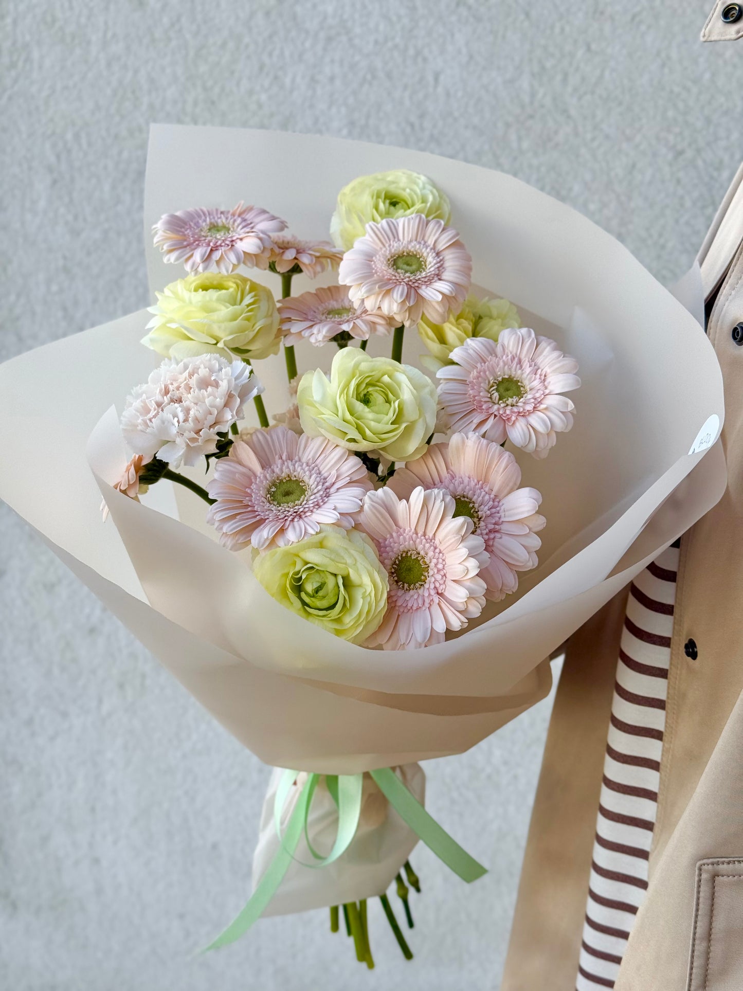 "Creme Brûlée" Art Bouquet