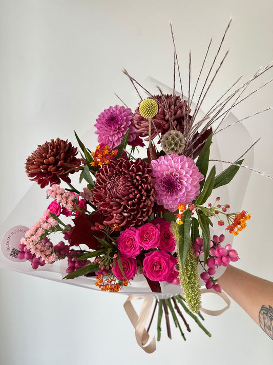 “Autumn approaching” Art Bouquet – BloomRoom.ee, värsked lilled Tallinnas