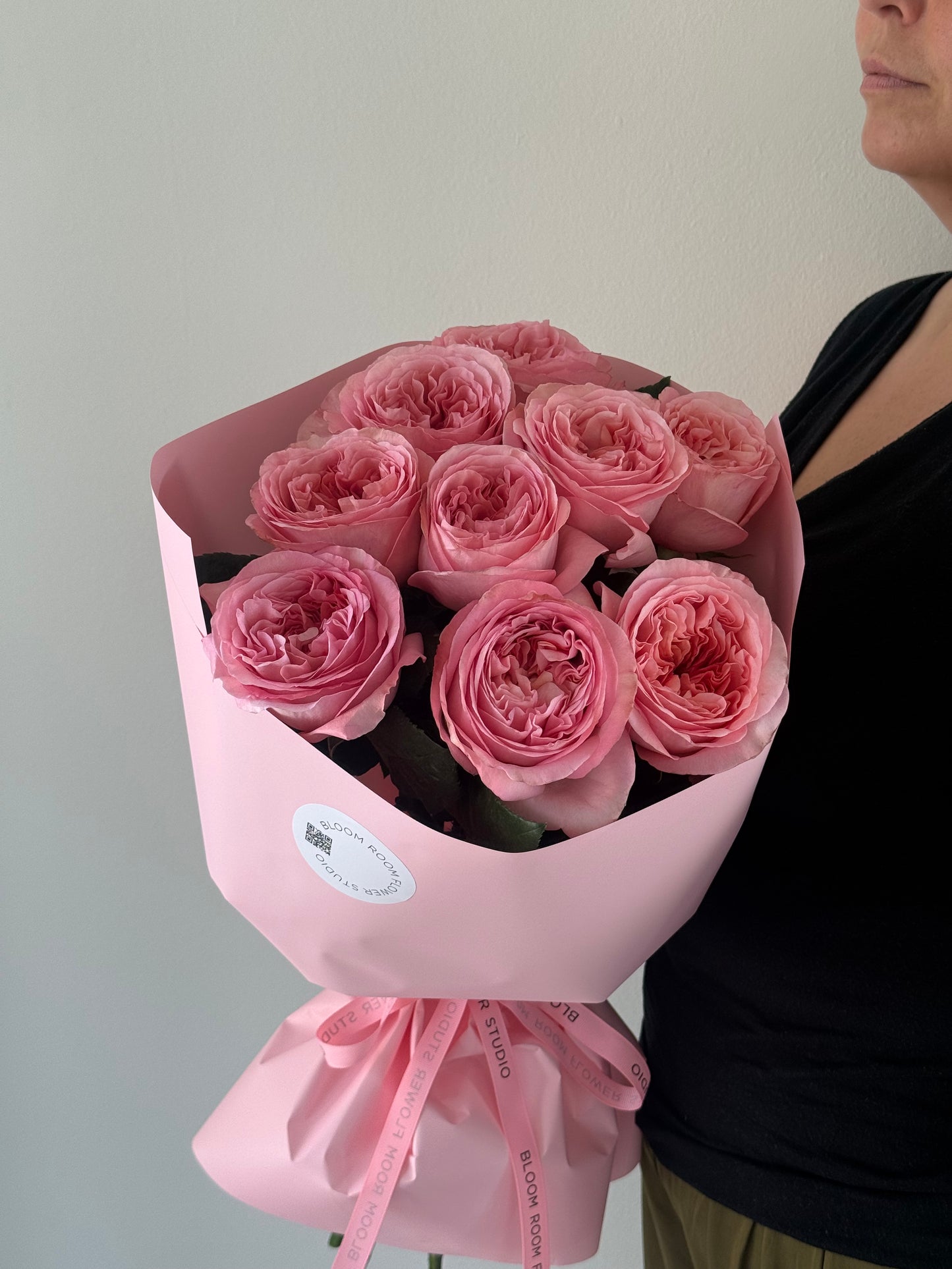 "Pink expression” Garden Peony Roses