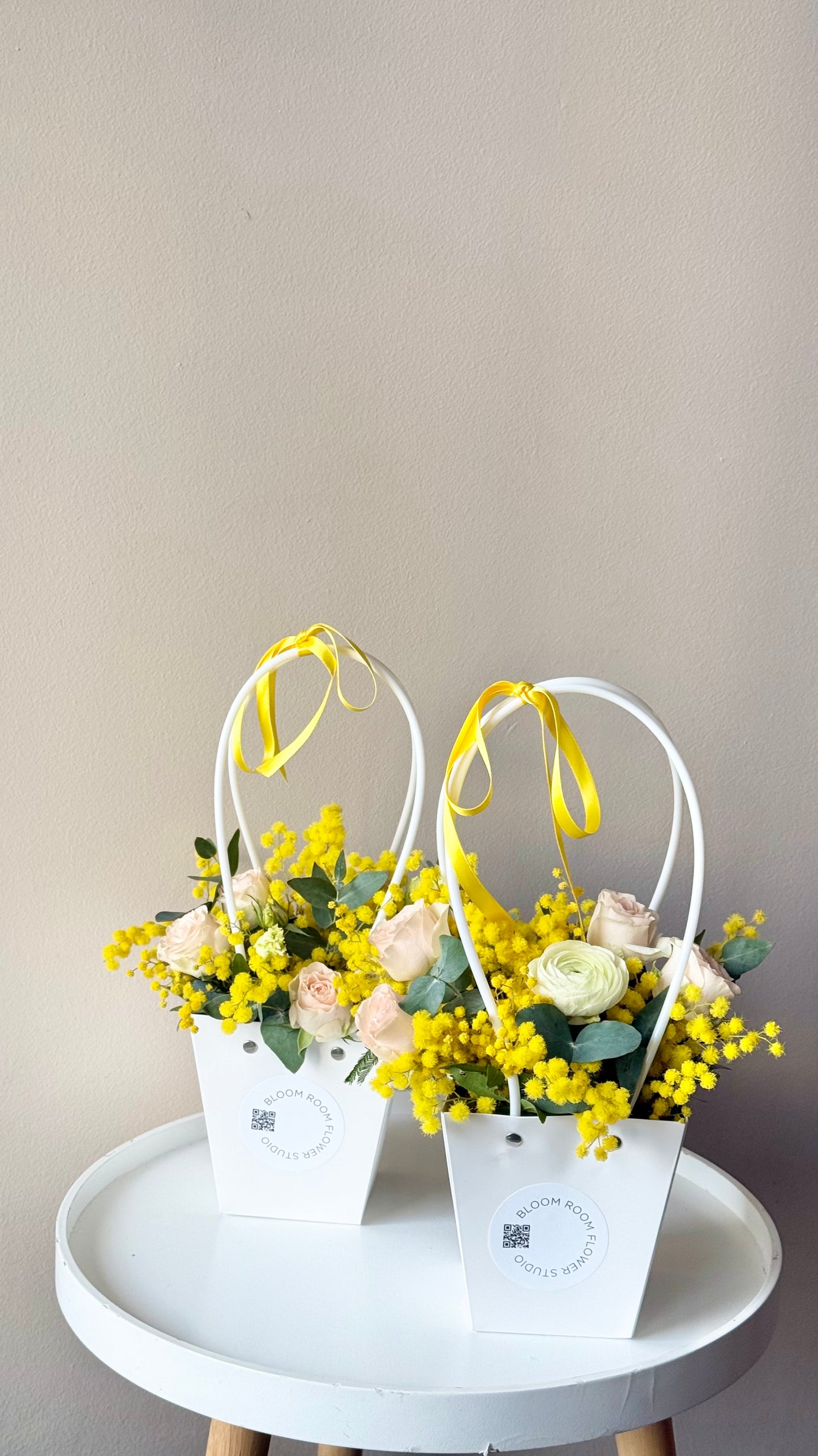 "Mimosa" Flower Bag