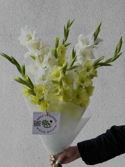 “Back to School” with 7 Gladioluses