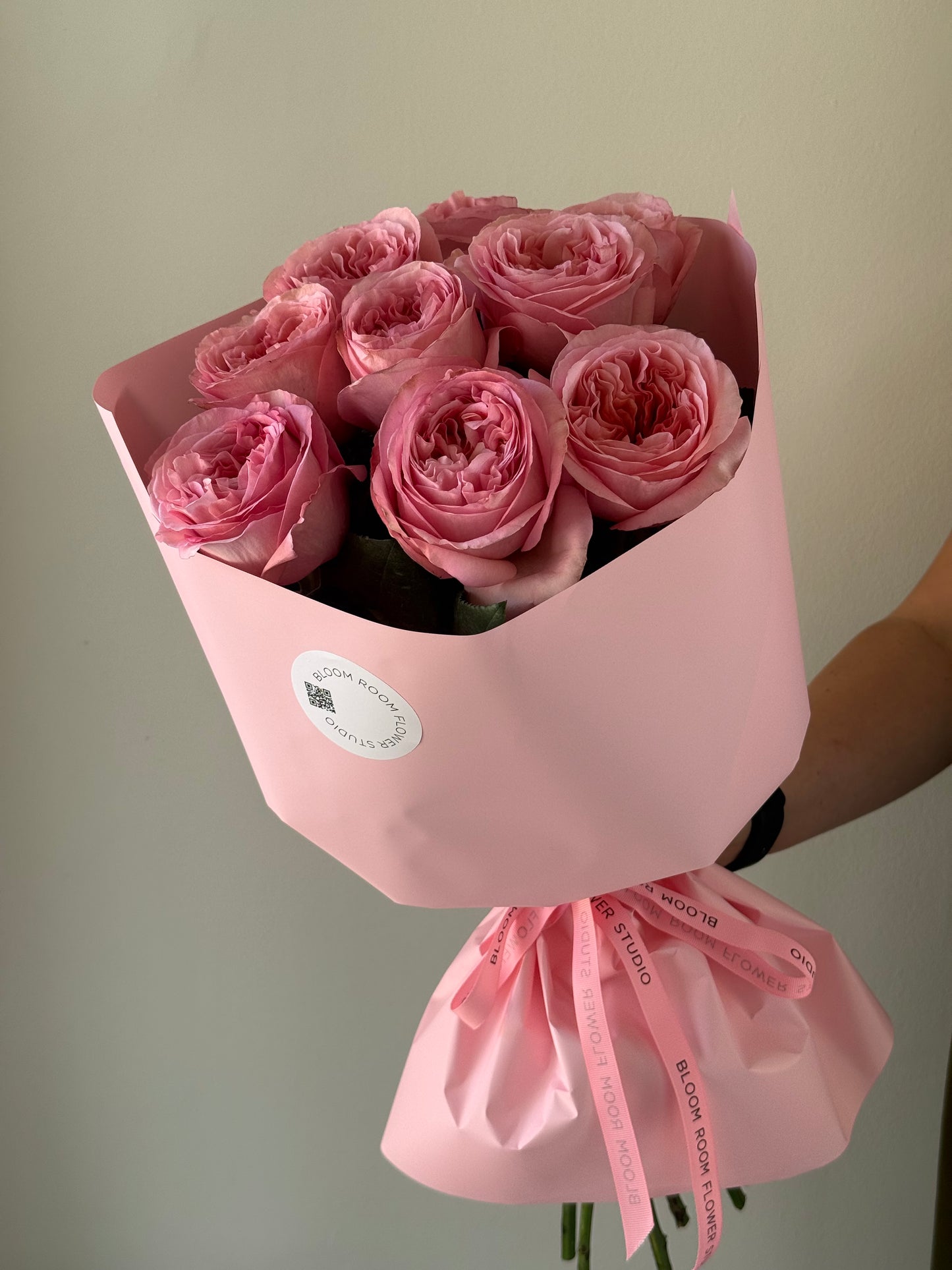 "Pink expression” Garden Peony Roses