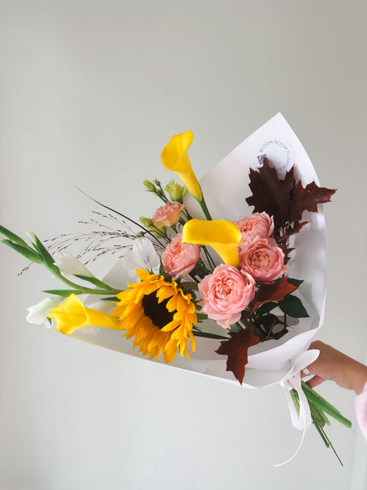 “Shine bright ” Art bouquet – BloomRoom.ee, värsked lilled Tallinnas