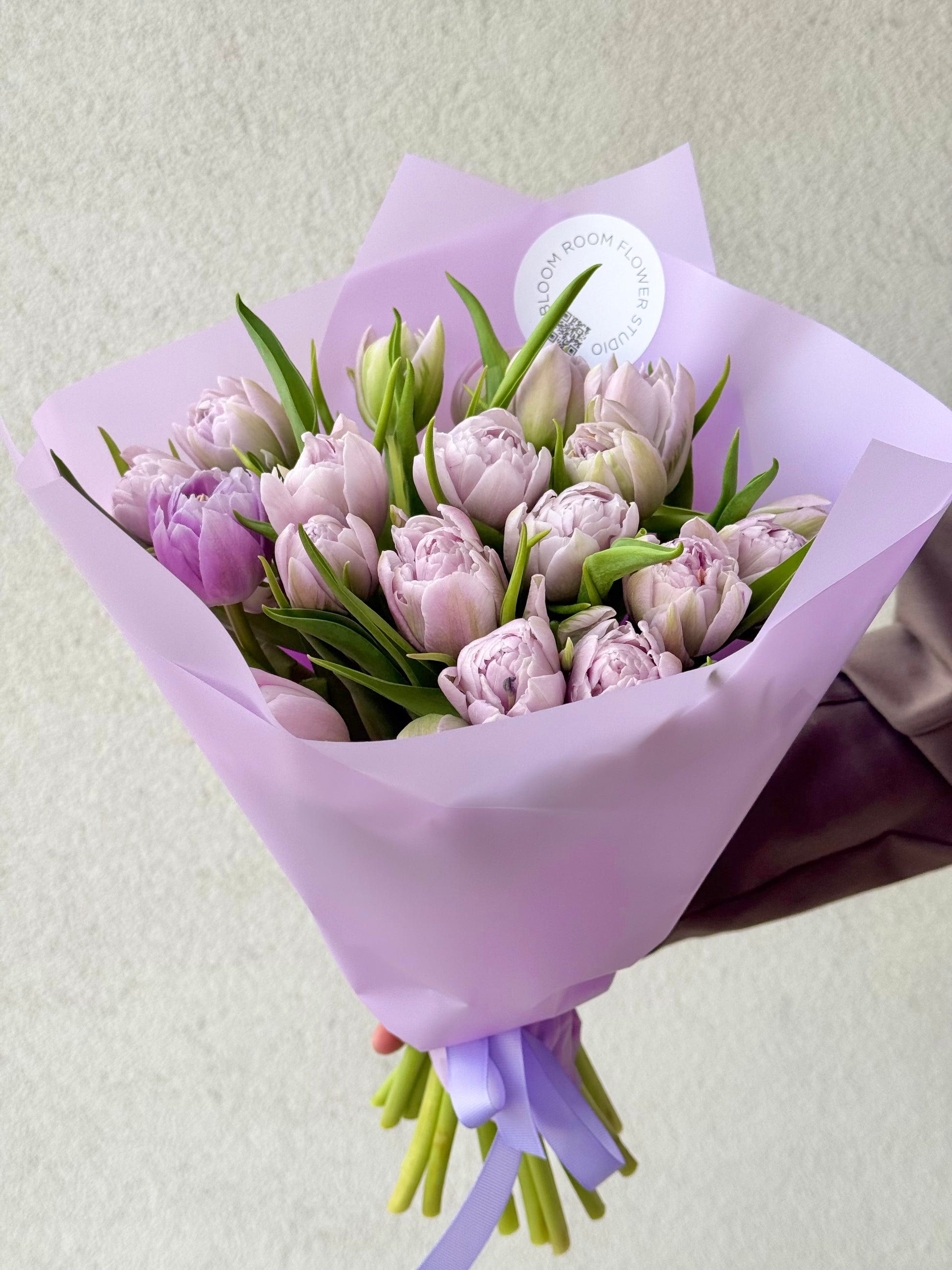 21 Pionide Lilac Tulpide kimp | 21 Пионовые Лиловые Тюльпаны букет | 21 Peony Lilac Tulips bouquet
