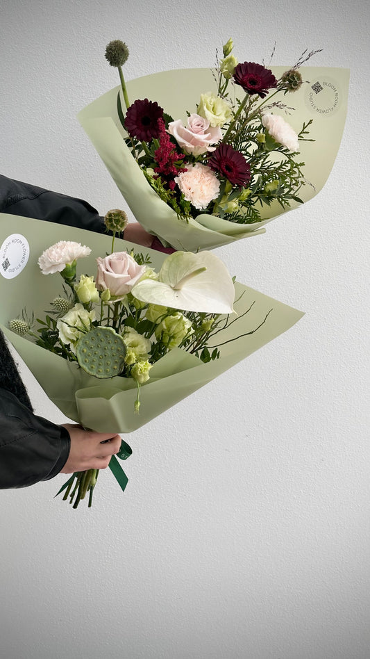 Luksuslikud rooside ja anthuriumiga pastelsed kimbud | Люксовые букеты с розами и антуриумом | Luxury bouquets with roses and anthurium