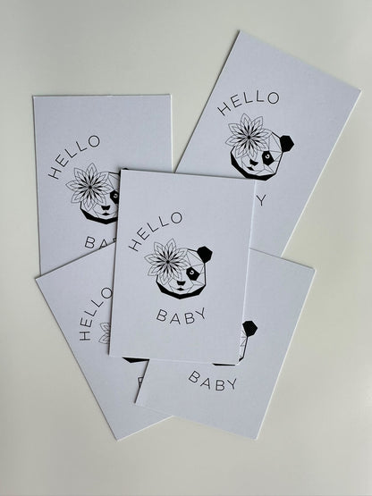 “Hello baby 👶 ” card