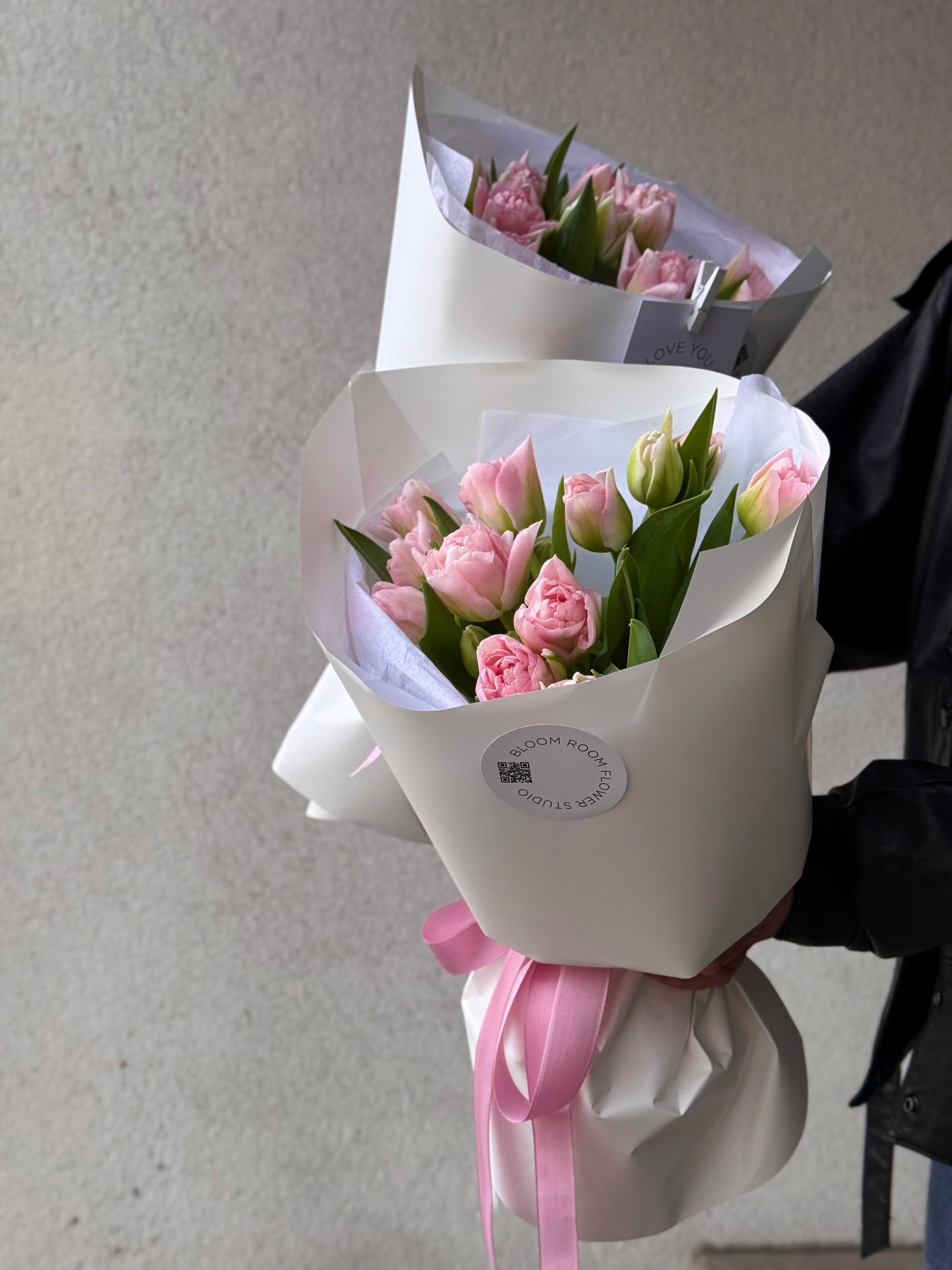 Unikaalsed roosad tulbid ja peonid | Уникальные розовые тюльпаны и пион | Unique pink tulips and peonies in elegant bouquets