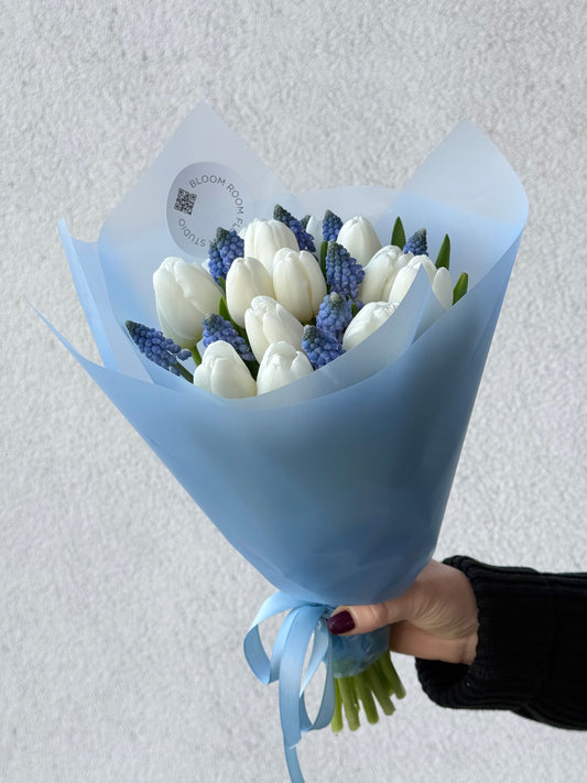 “Ice cream” Midi Bouquet – BloomRoom.ee, fresh flowers in Tallinn