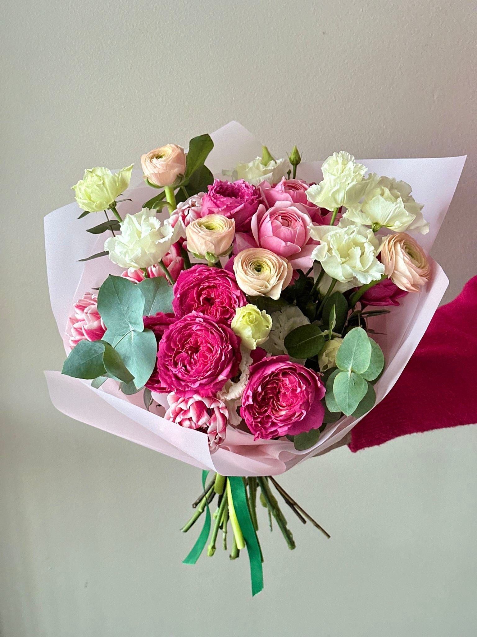Pioniroosid Grand bukett kaunite pink lilledega | Букет пионов больших с красивыми розовыми цветами | Peony Roses Grand Bouquet with beautiful pink flowers