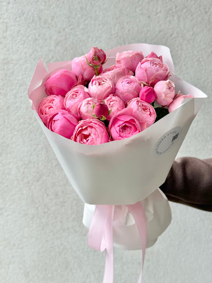 Silvia Pink roosid kaunis kimp | Красивый букет роз Silvia Pink | Beautiful bouquet of Silvia Pink roses