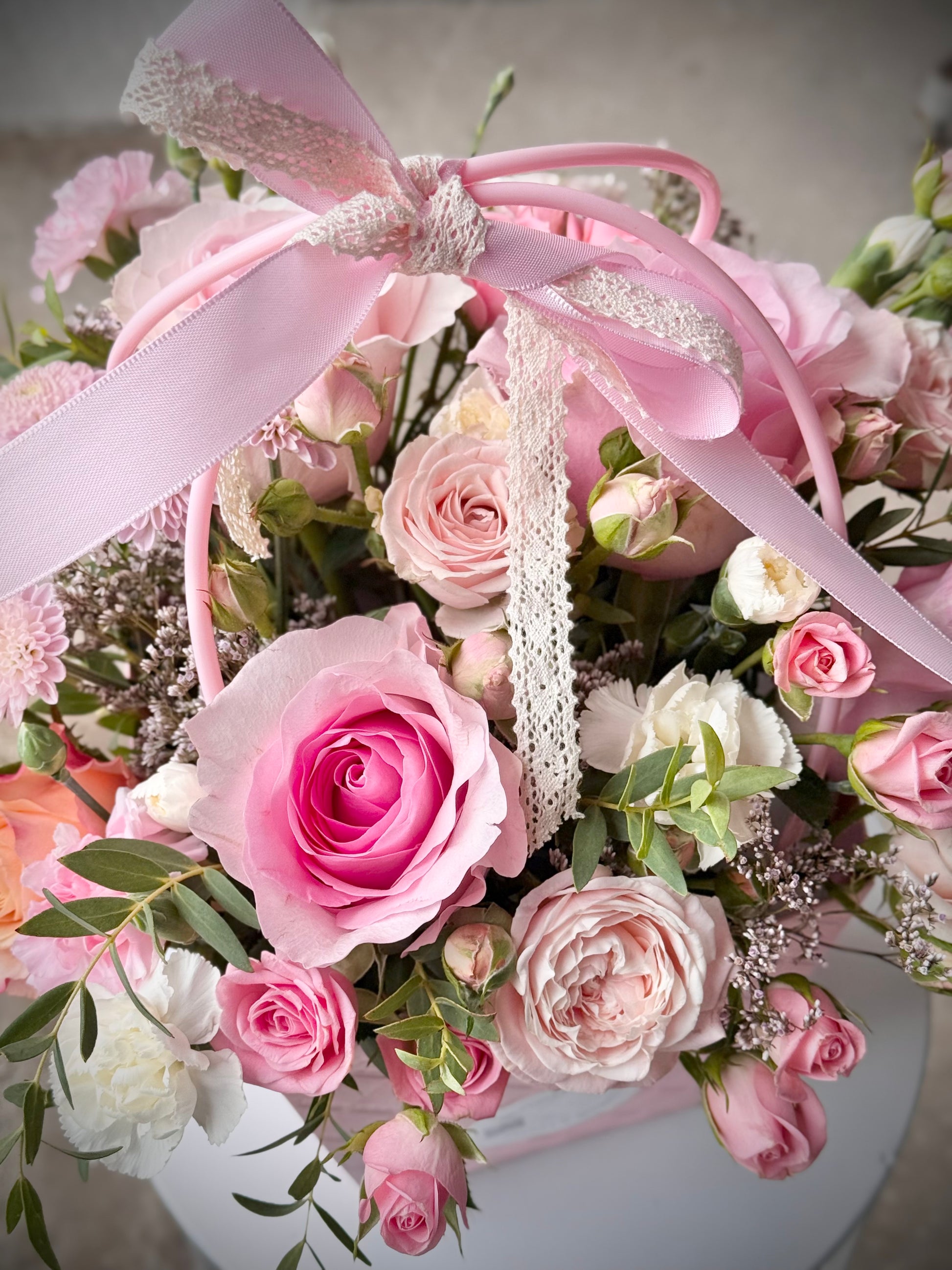 Lillekott rooside ja lilledega | Цветочная сумка с розами и цветами | Flower bag with roses and flowers