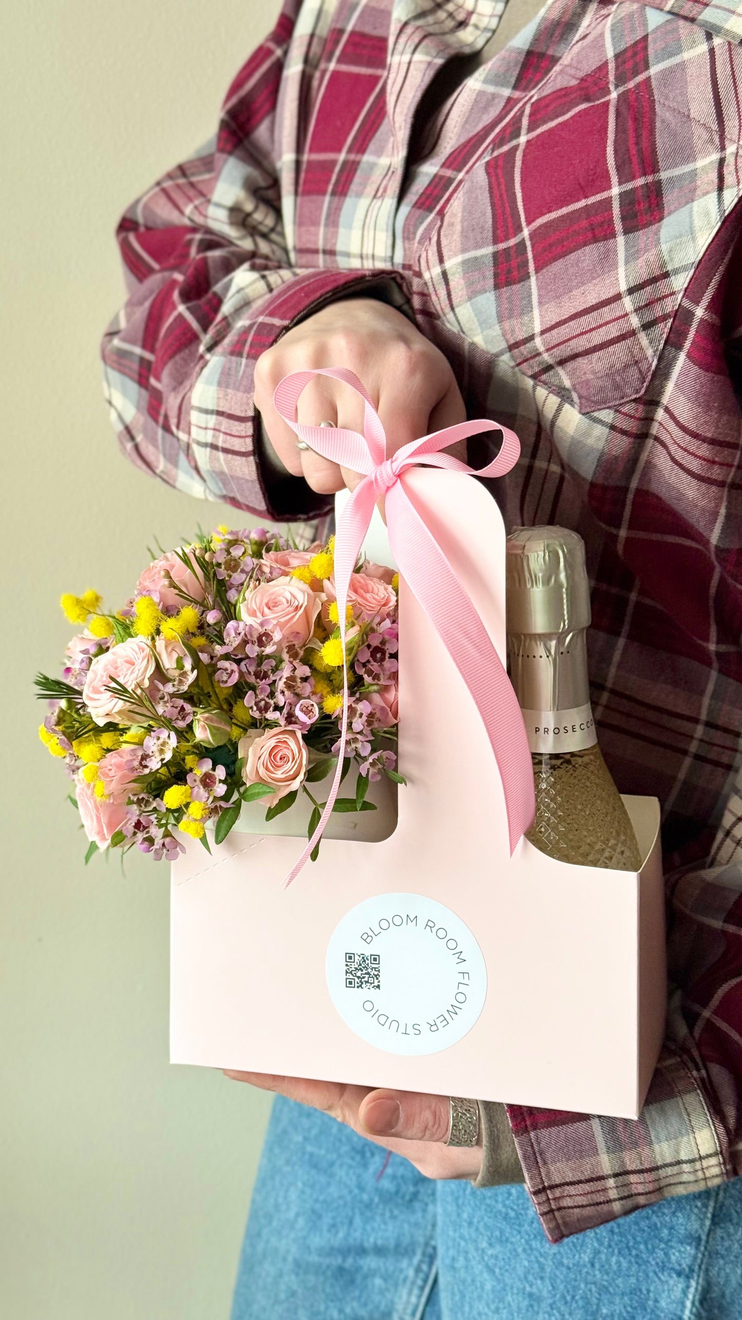 Set of Mini Prosecco  with Mini Flower cocktail