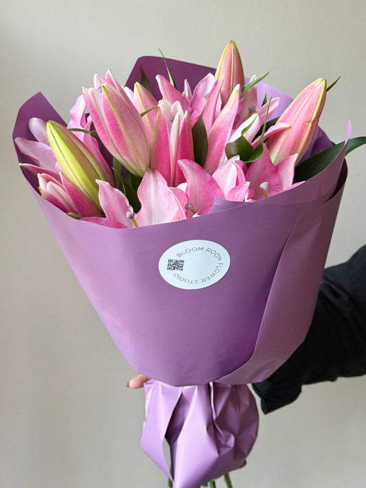 "Lilies of your Heart "  Grand Bouquet – BloomRoom.ee, fresh flowers in Tallinn