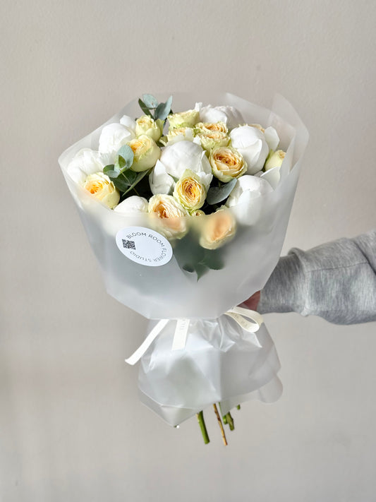 "Vanilla Ice" Maxi Bouquet – BloomRoom.ee, fresh flowers in Tallinn