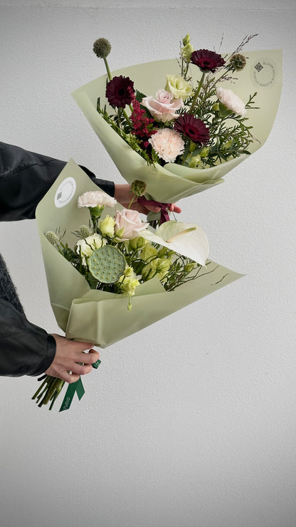 Kaunis lillekimp elegantses pakendis | Красивый букет цветов в элегантной упаковке | Beautiful flower bouquet in elegant packaging