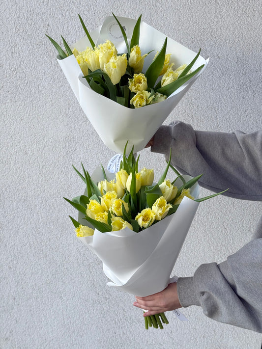 15 Limoncello Tulips, XL Size – BloomRoom.ee, fresh flowers in Tallinn