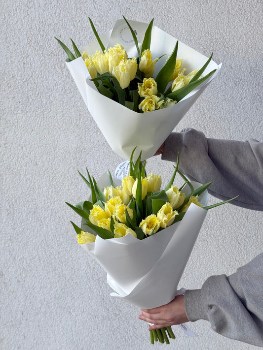 15 Limoncello Tulips, XL Size – BloomRoom.ee, fresh flowers in Tallinn