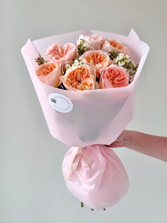 "Peach" Bouquet – BloomRoom.ee, fresh flowers in Tallinn