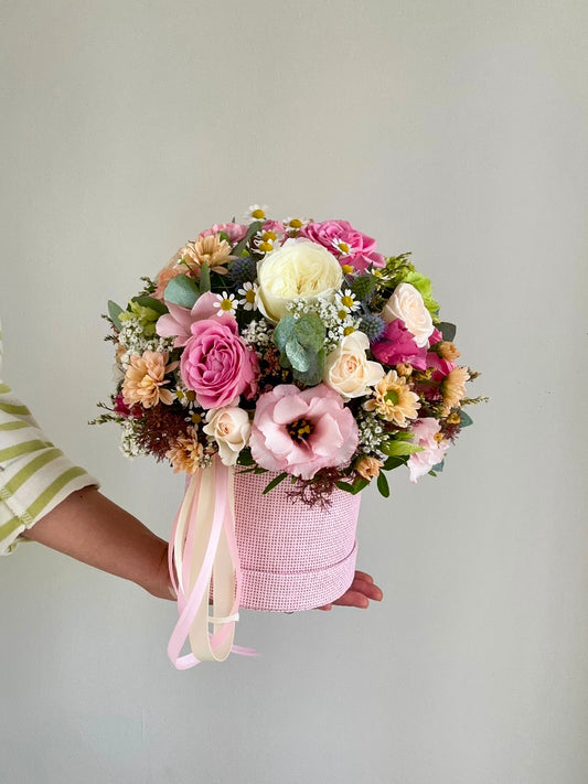 Flower box «Just for you🥰» – BloomRoom.ee, fresh flowers in Tallinn
