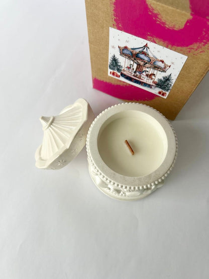 Handmade “Carousel” candles